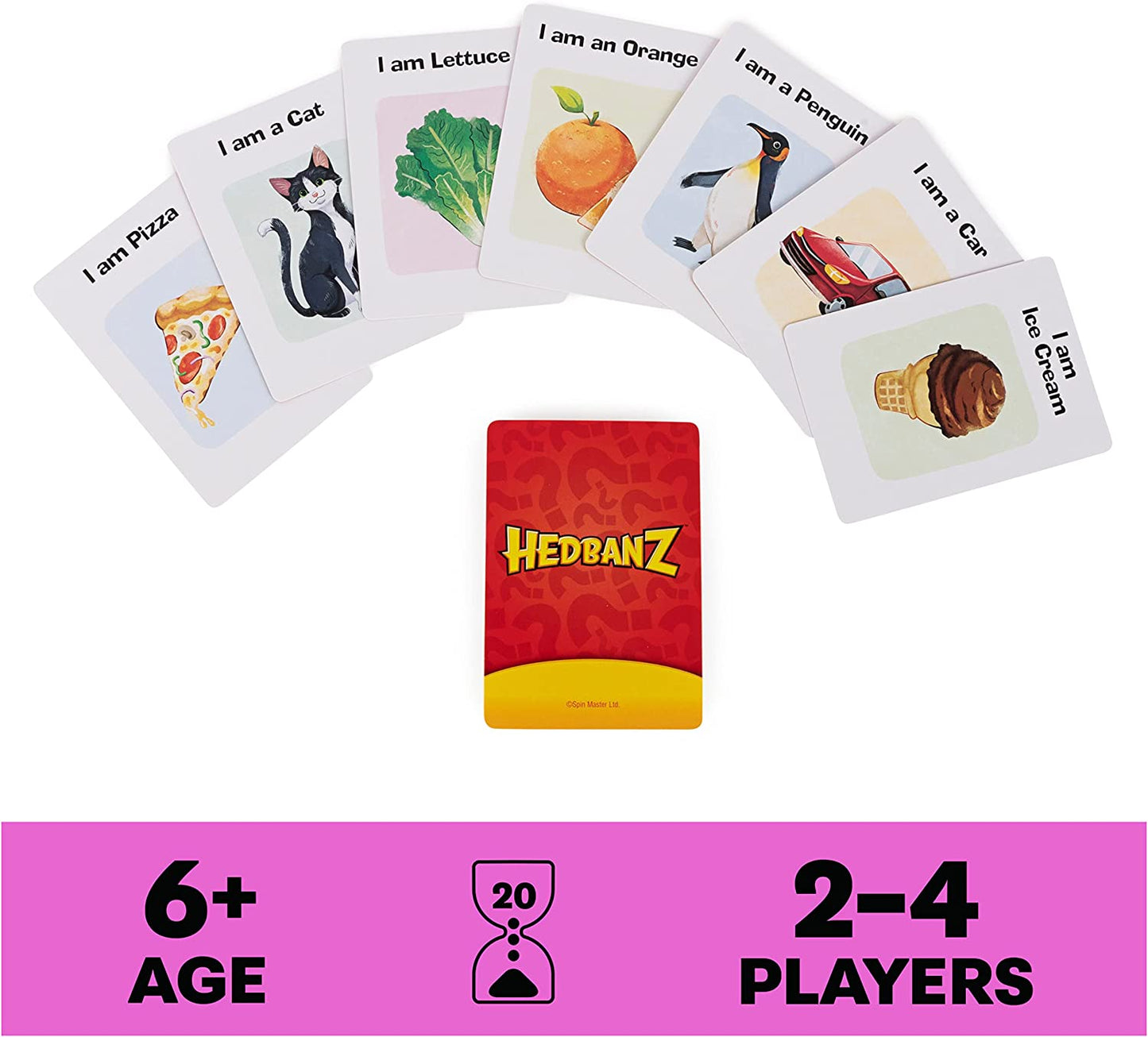 Hedbanz Picture Guessing Board Game New Edition, for Families and Kids Ages 8 and up - Airbnb Ambassador