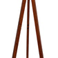 LEPOWER Wood Tripod Floor Lamp, Mid Century Standing Lamp, Modern Design Studying Light for Living Room, Bedroom, Study Room and Office, Flaxen Lamp Shade with E26 Lamp Base - Airbnb Ambassador