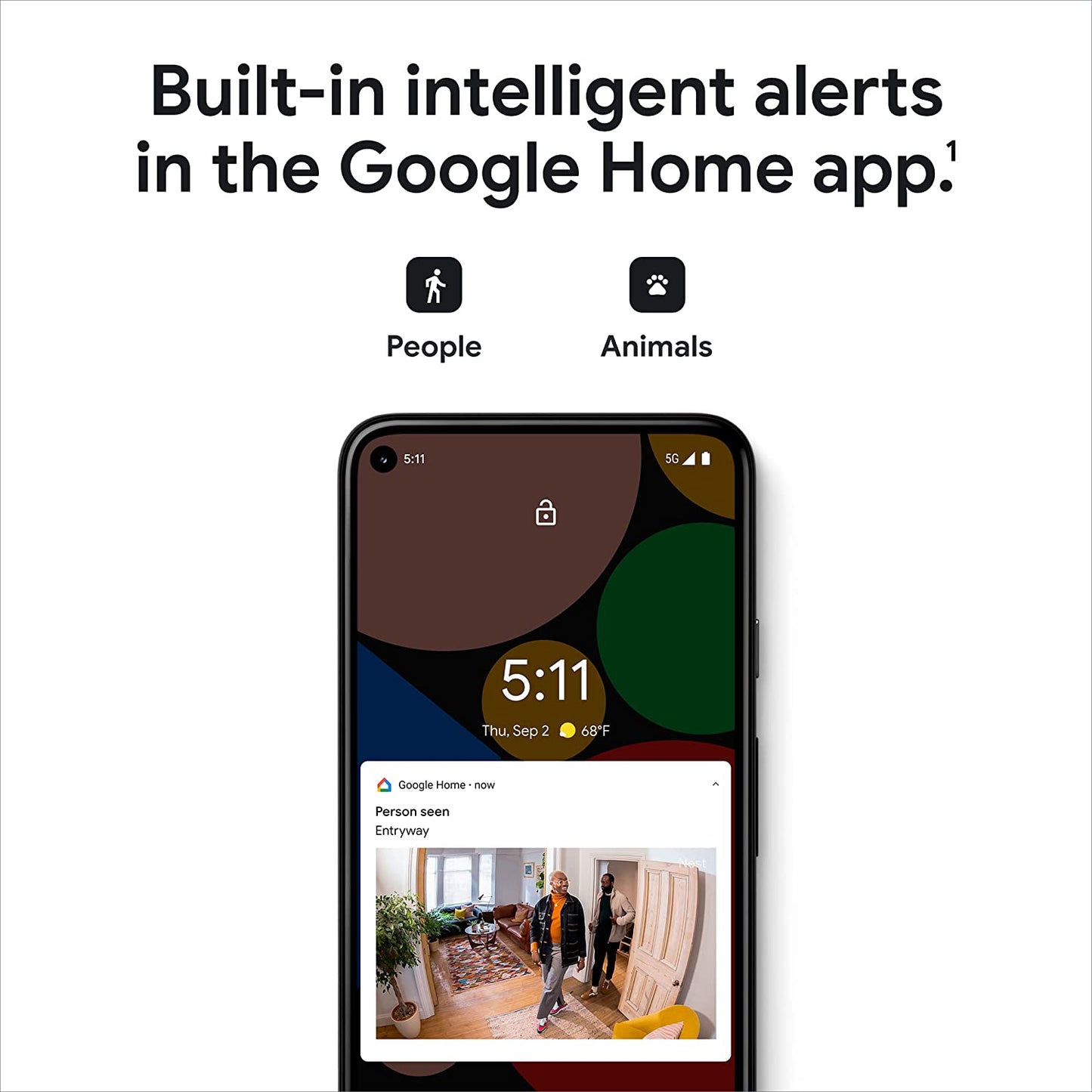 Google Nest Security Cam (Wired) - 2nd Generation - Snow - Airbnb Ambassador