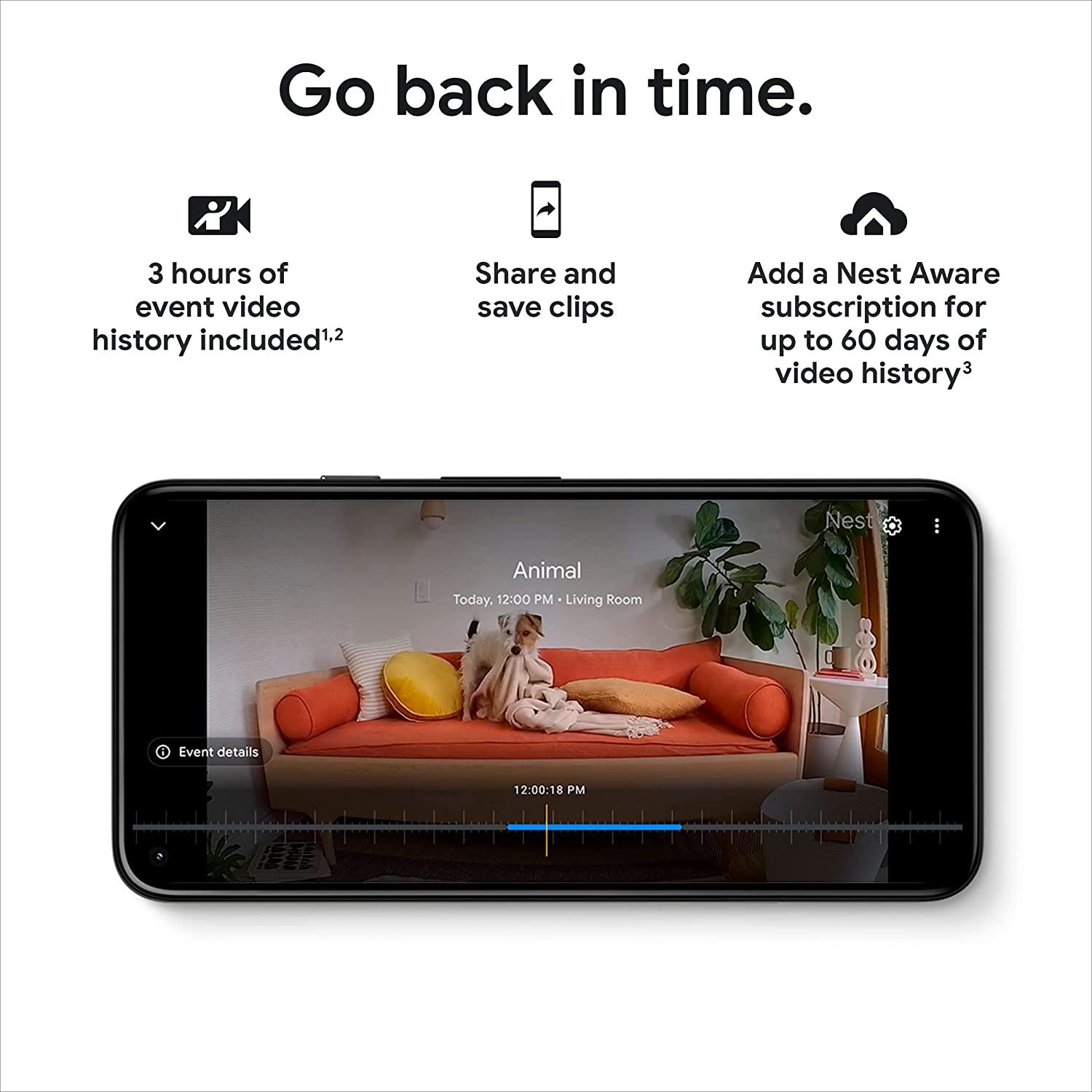 Google Nest Security Cam (Wired) - 2nd Generation - Snow - Airbnb Ambassador
