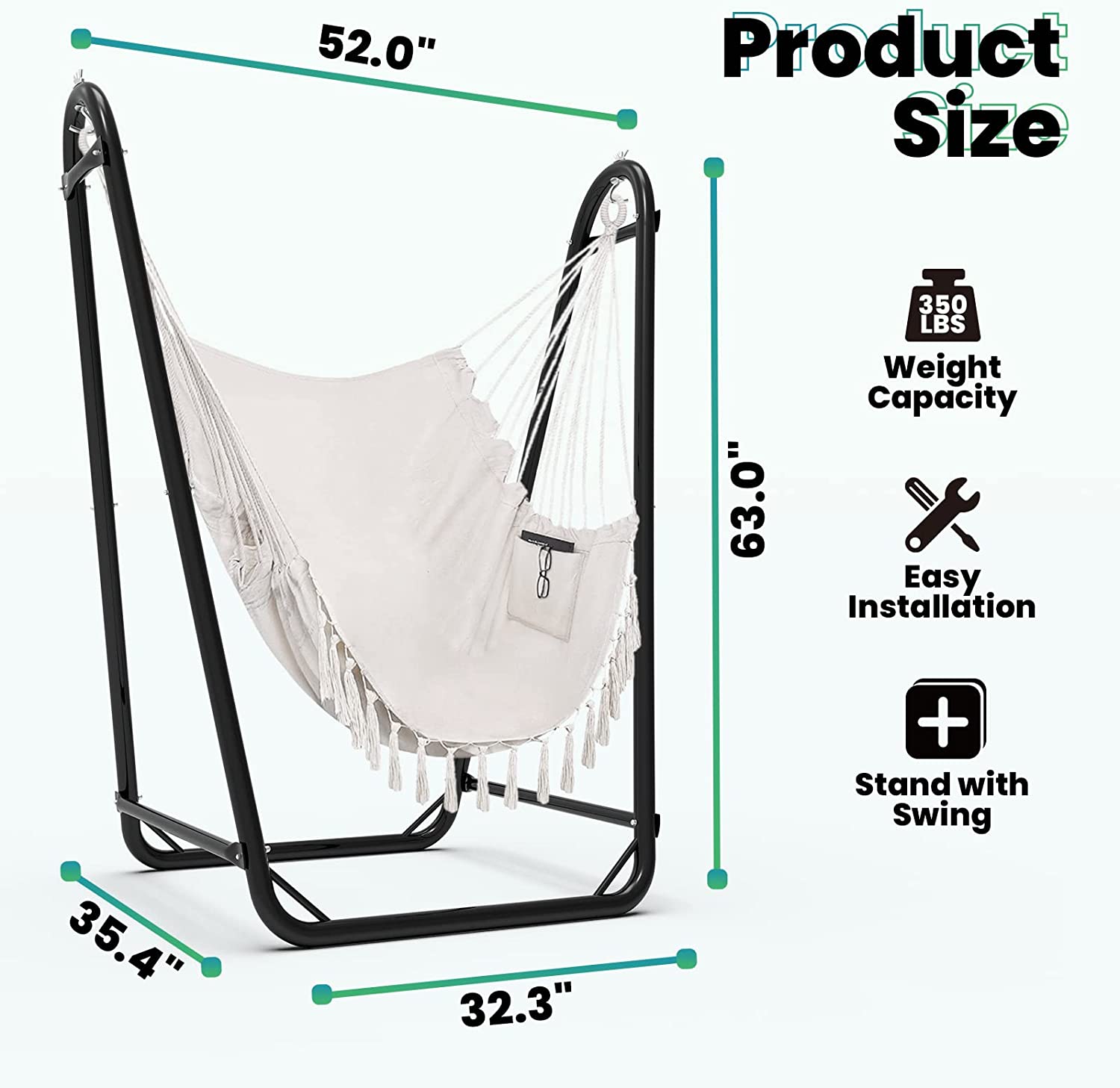 hängematte eliza Hammock Chair with Stand,Heavy-Duty Hanging Chair with Stand, for Indo – Airbnb Superhost Ambassador Elizabeth