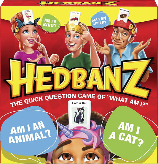 Hedbanz Picture Guessing Board Game New Edition, for Families and Kids Ages 8 and up - Airbnb Ambassador