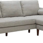 Light Gray Sectional Sofa Couch-Amazon.com: Amazon Brand – Rivet Aiden Mid-Century Modern Reversible Sectional Sofa (86") - Light Gray : Home & Kitchen