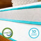 LINENSPA 10 Inch Memory Foam and Innerspring Hybrid Mattress – Queen Mattress – Bed in a Box – Medium Feel Mattress