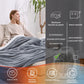 Bedsure Electric Blanket Queen Size - Heated Blanket Queen, 10 Heat Settings Fleece Heating Blanket with 10 Time Settings, 8hrs Timer Auto Shut Off, Dual Control (84×90 inches, Grey)