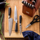 Chicago Cutlery Belden 15 Piece Premium Kitchen Knife Set with Stainless Steel Blades to Resist Rust, Stains, and Pitting | Belden Kitchen Knife Block Set - Airbnb Ambassador