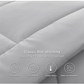 Bedsure Duvet Insert Queen Comforter Light Grey - All Season Quilted Down Alternative Comforter for Queen Bed, 300GSM Mashine Washable Microfiber Bedding Comforter with Corner Tabs - Airbnb Ambassador